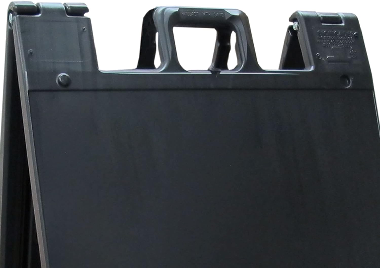 Cartel Plasticade plegable y portátil, en forma de A, cartel para el pavimento, de 89cm x 91cm. - Imagen 4