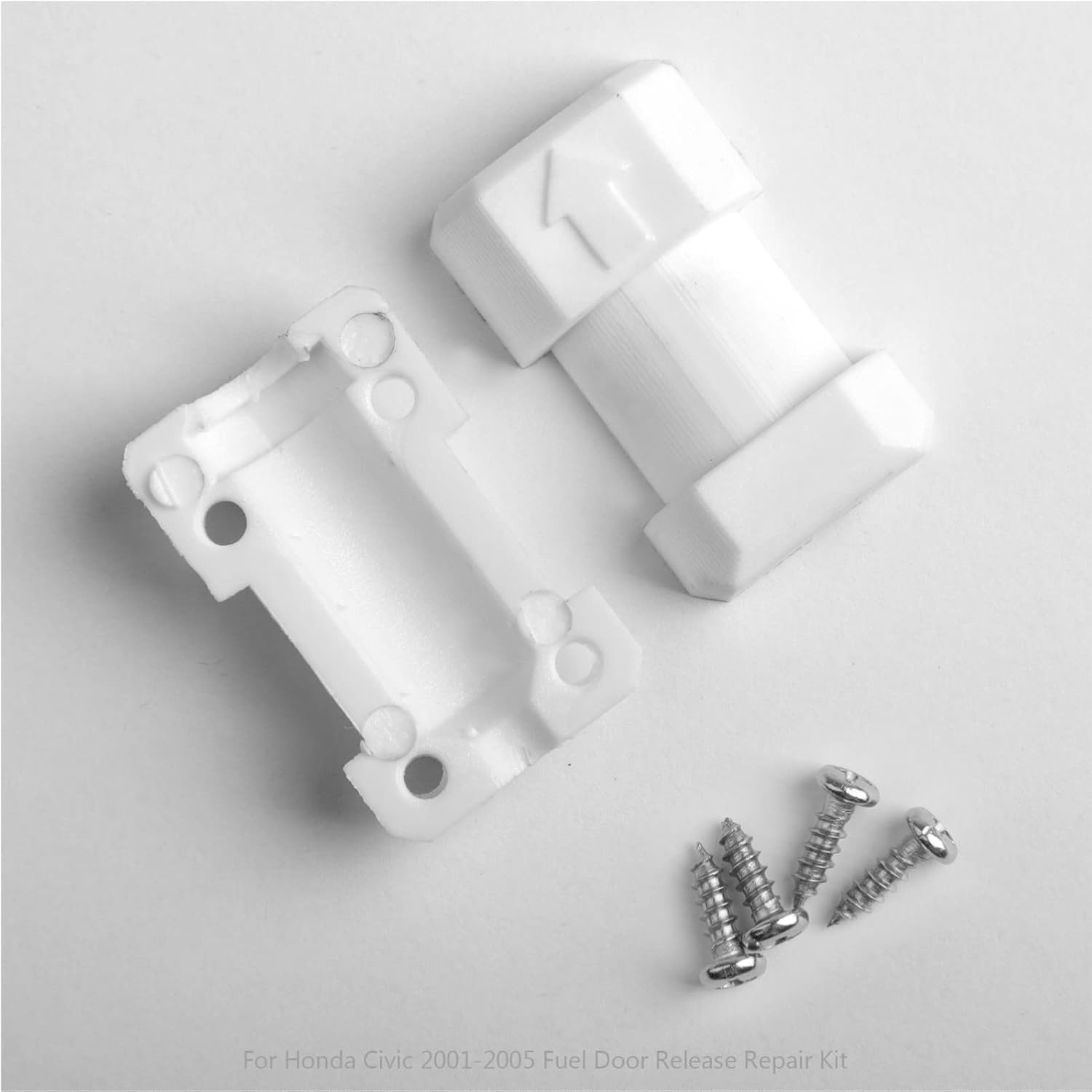 Kit de reparación de liberación de puerta de combustible para Civic 2001-2005 Blanco