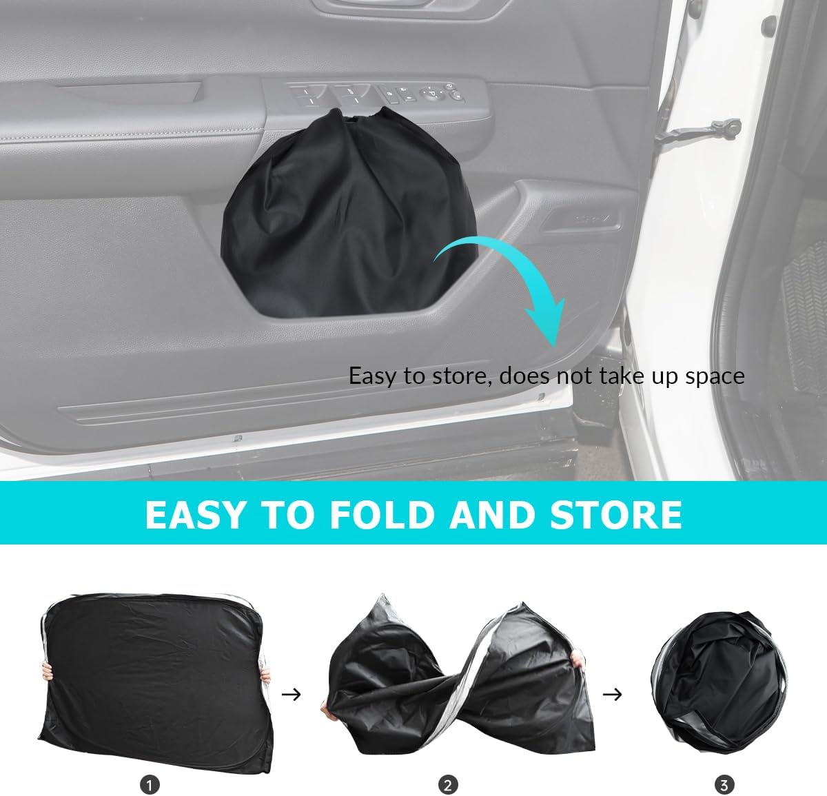 INTGET Parasol para parabrisas delantero para Honda CRV 2024 2023, accesorios para ventana, reflector, pantalla solar, cubierta solar, bloquea los