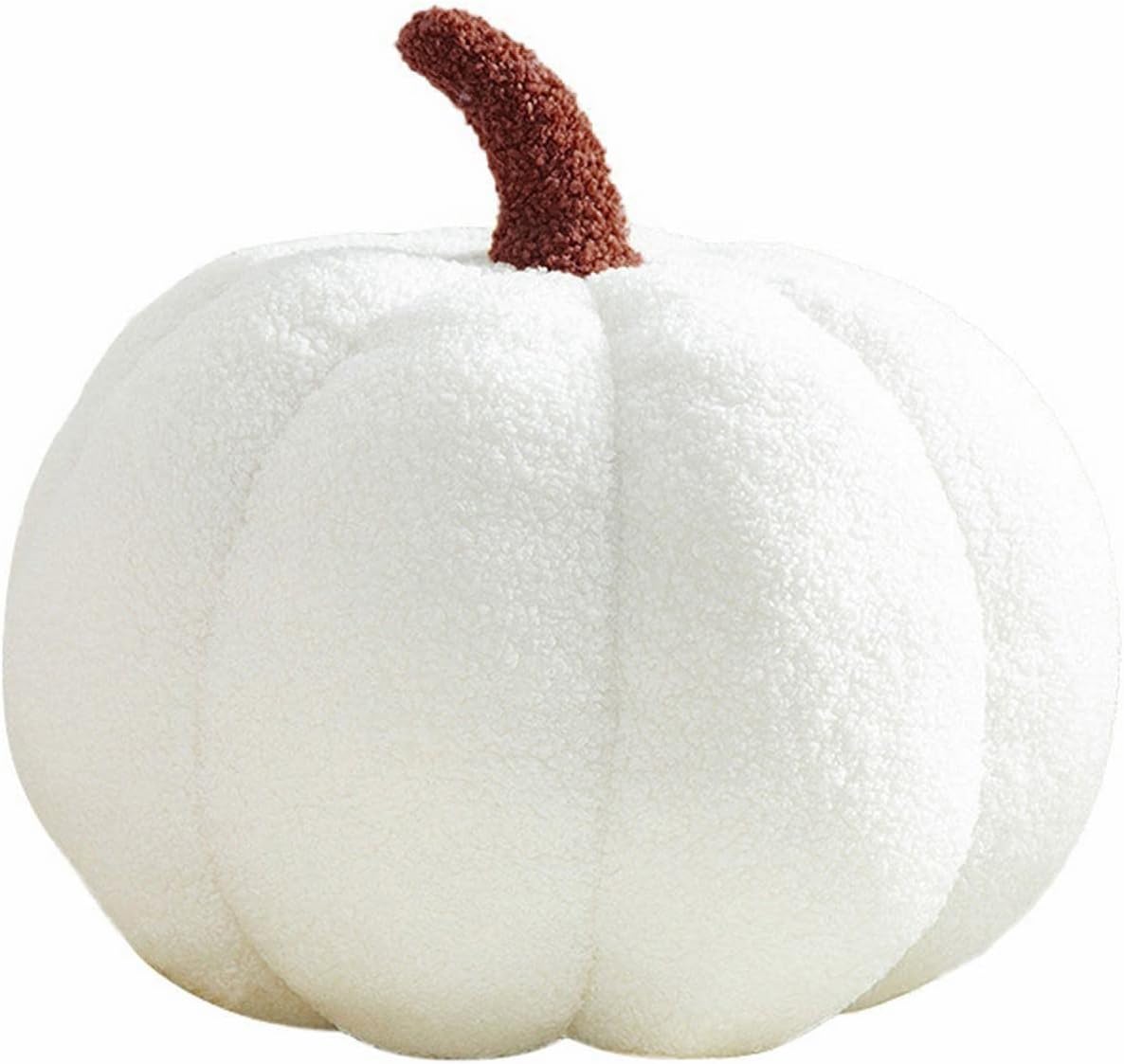 Almohada de calabaza, cojín de Acción de Gracias, almohada decorativa 3D de calabaza, cojín de felpa ultra suave, para automóvil, dormitorio, sofá,
