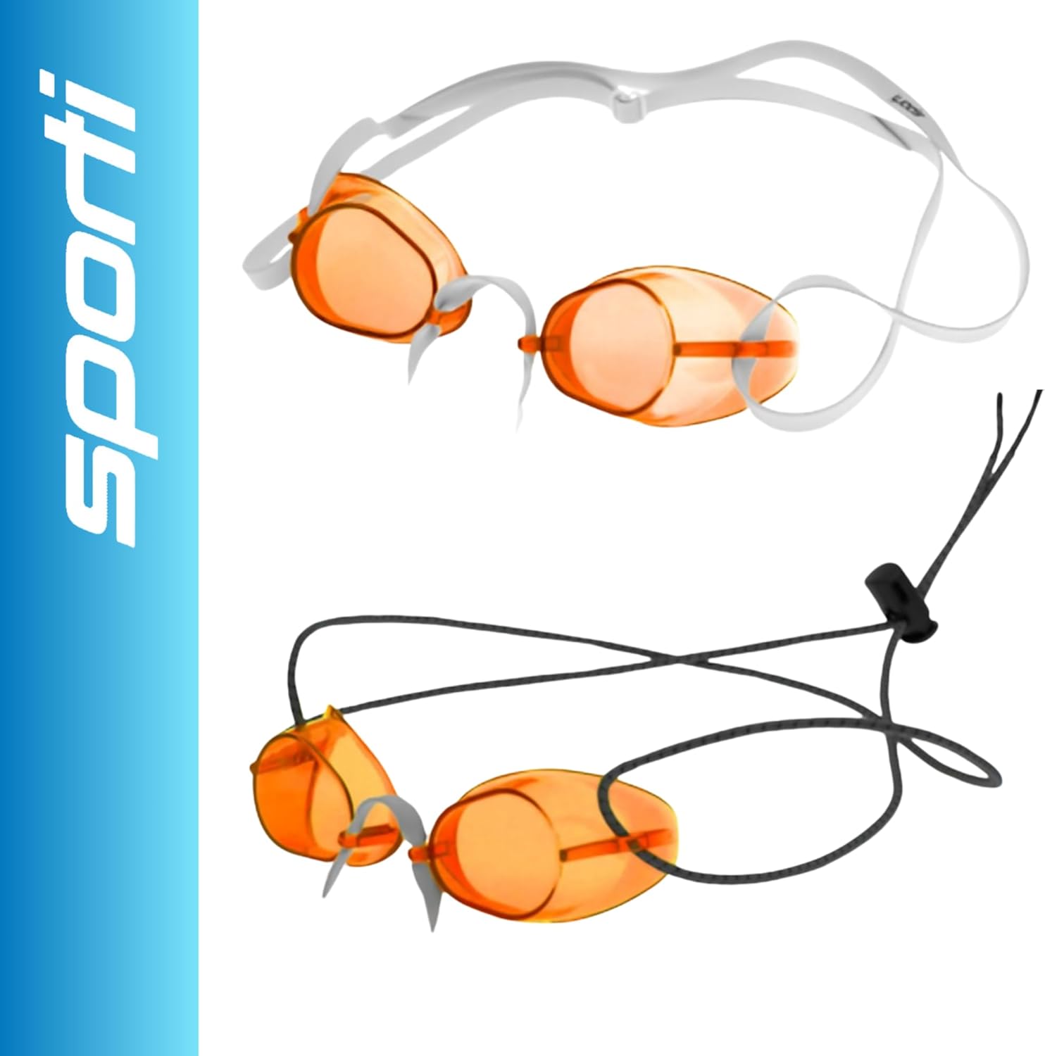 Sporti Gafas suecas antivaho + correa elástica