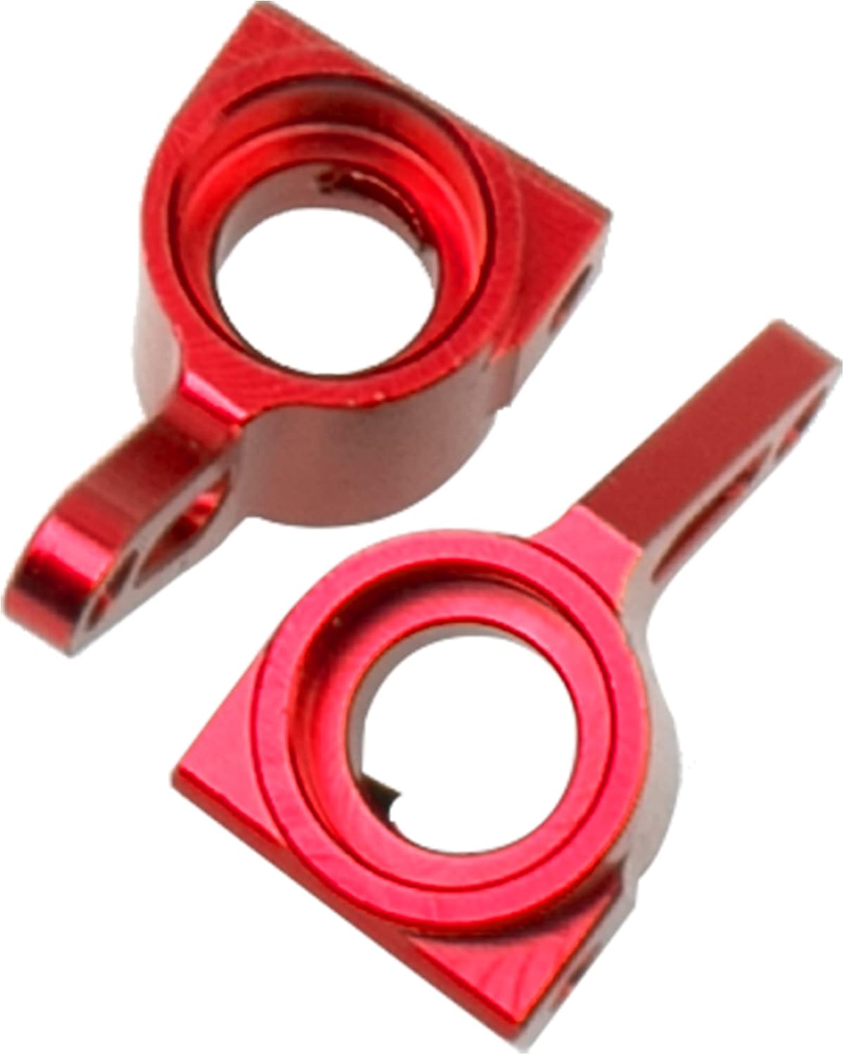 Bloques portadores de aluminio para nudillos delanteros compatibles con 110 Traxxas Slash 2WD Rustler Stampede Bandit RC Car, reemplazo de 3736