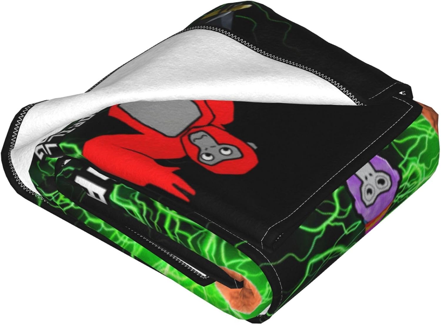 Gorilla Games – Manta cálida y suave de Gorilla Games para cama, sofá, decoración de fiesta, juego, regalo de 60 x 50 pulgadas