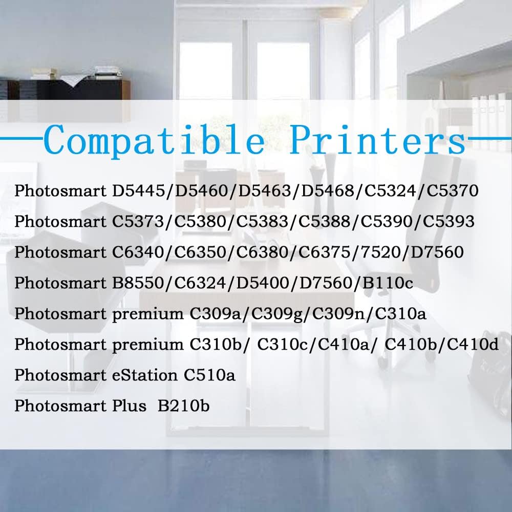 Cartucho de tinta compatible 564XL PBK de repuesto para HP 564XL Photo Black para impresora PhotoSmart B8550 C6340 C6350 C6380 D5445 D5460 D7560
