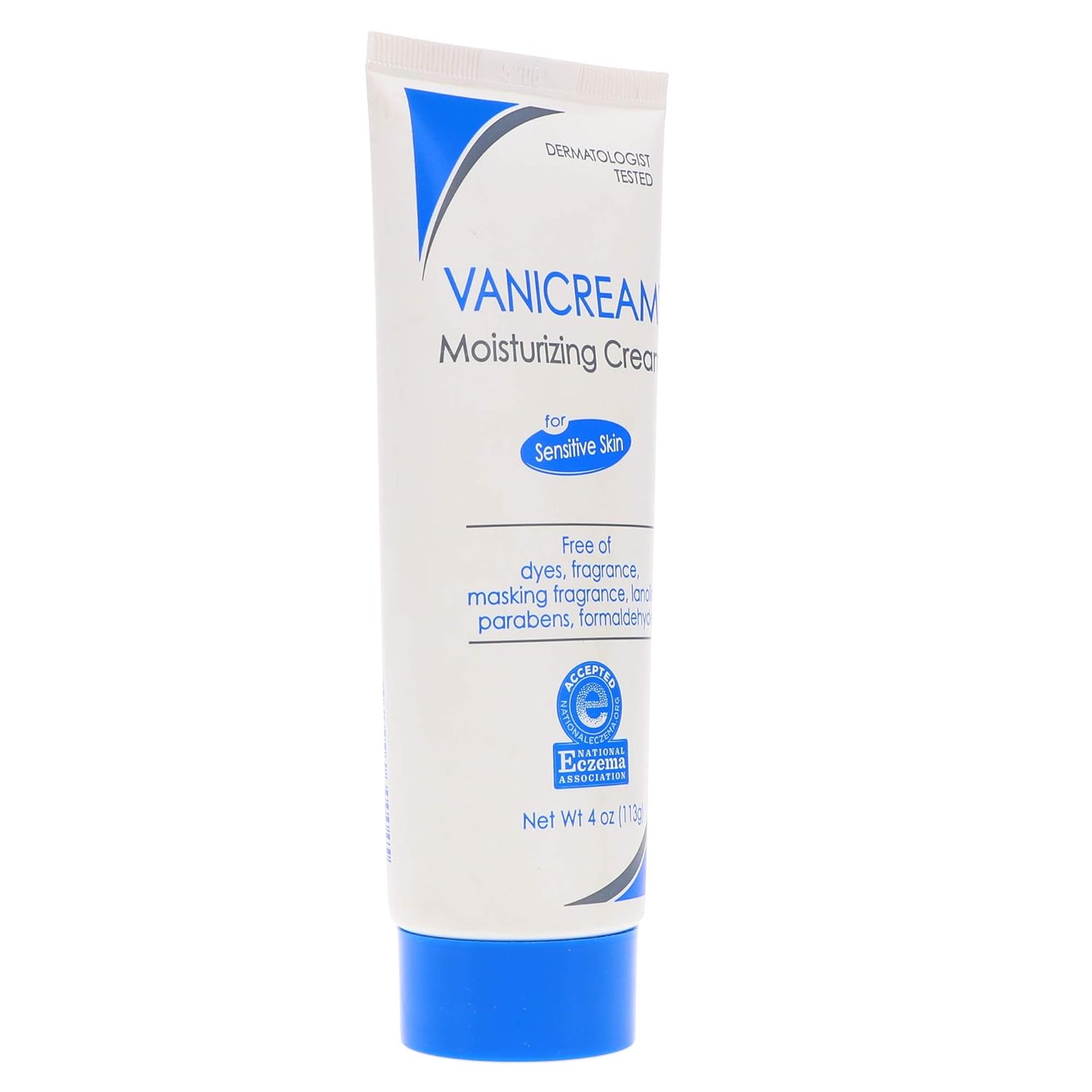 Vanicream Tubo de crema para la piel, 4.0 onzas