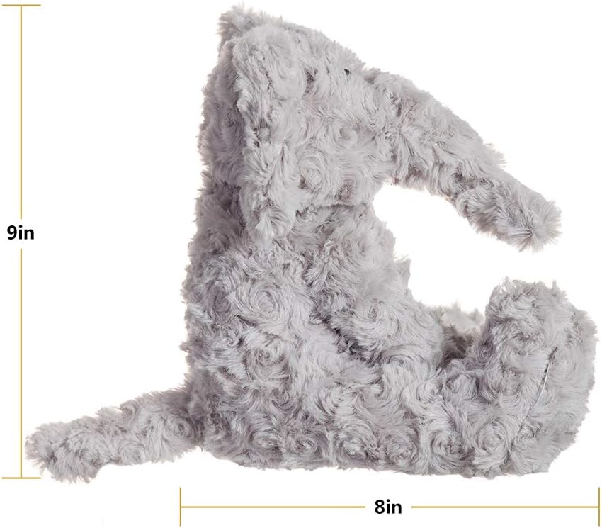 Apricot Lamb Juguetes de peluche de elefante rosa, suave, perfecto para niños (elefante rosa, 8 pulgadas)