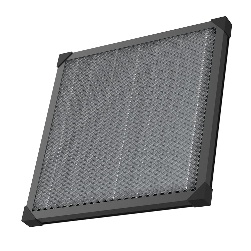 Cama láser de panal de abeja 9.252×9.252 in9.25×9.25 pulgadas tablero de panal mesa de trabajo para cortador láser 3D grabador