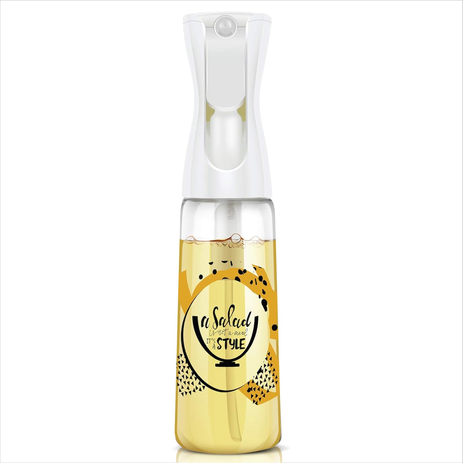 Oliver – Pulverizador de aceite para cocinar, botella de spray de 12 onzas, dispensador de aceite recargable sin aerosol, estilo ensalada Mister