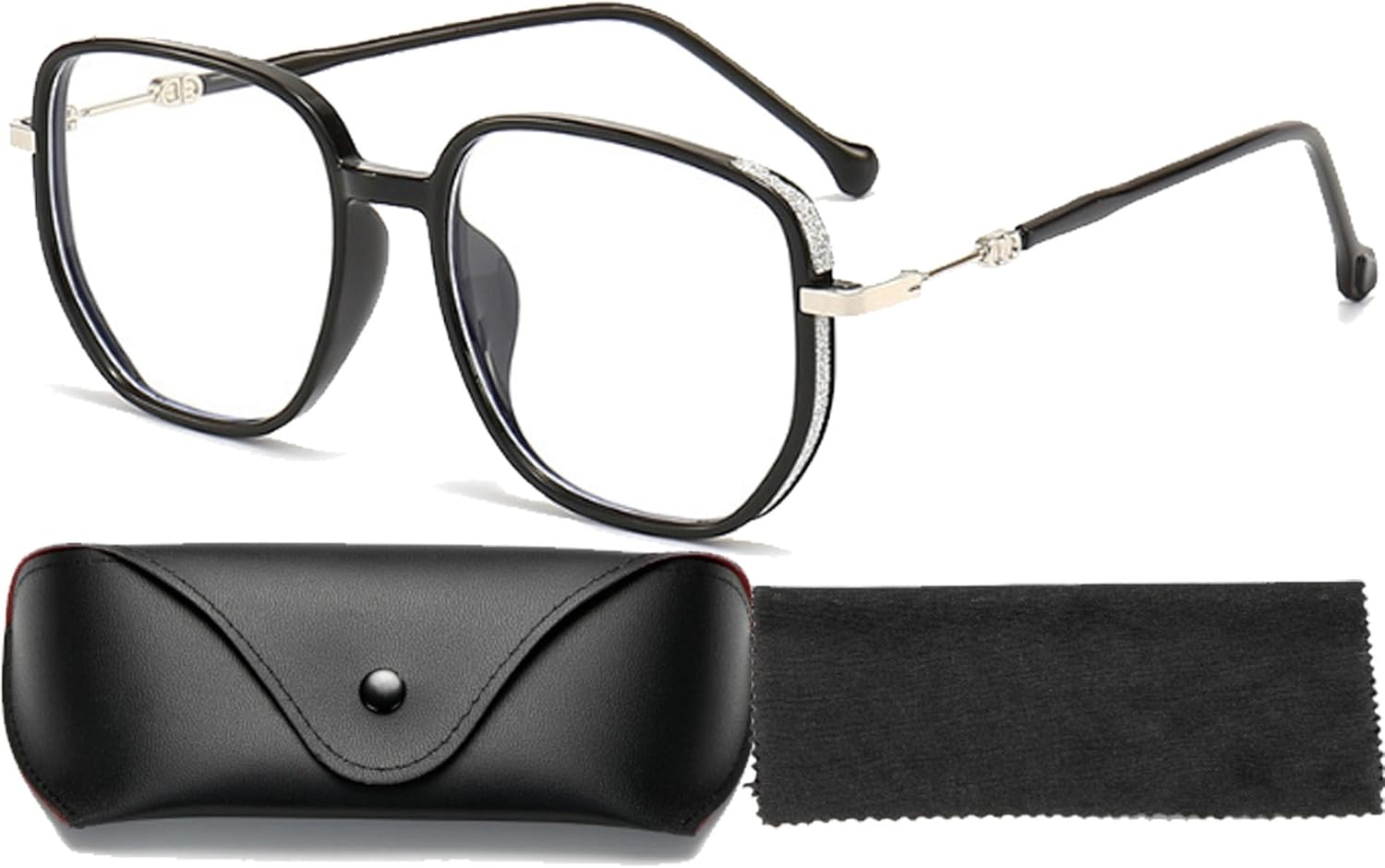 Glassesify – Gafas de lectura portátiles para mujer, antiluz azul, lentes de lectura ultra ligeras, grandes fram multifocales
