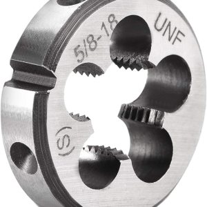 uxcell 58-18 UNF redondo muere, rosca de la mano derecha de la máquina muere, corte de rosca de tornillo de acero de herramienta de aleación Die uxcell 58-18 UNF redondo muere, rosca de la mano derecha de la máquina muere, corte de rosca de tornillo de acero de herramienta de aleación Die