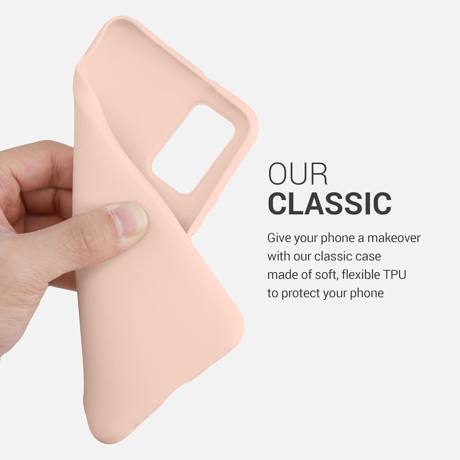 kwmobile Funda compatible con Xiaomi Redmi 9T – Funda protectora de silicona TPU suave y delgada – remolino de coco