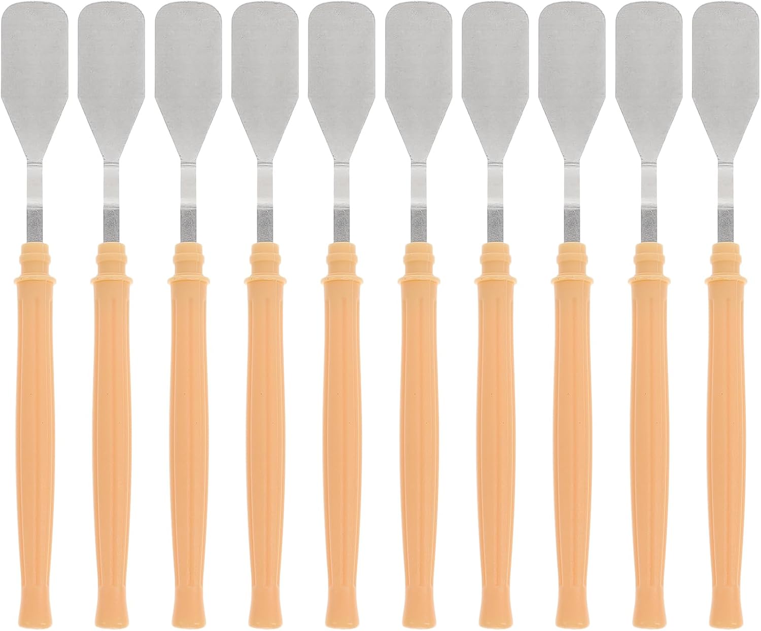 Gadpiparty espátula de acero inoxidable espátula para pintura al óleo acrílico mezcla de color artista herramientas de arte suministros espátula de