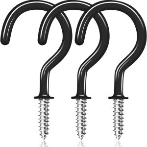 Paquete de 30 ganchos de techo, ganchos de rosca recubiertos de vinilo de 2 pulgadas, ganchos colgantes para plantas y cestas de flores, ganchos de Paquete de 30 ganchos de techo, ganchos de rosca recubiertos de vinilo de 2 pulgadas, ganchos colgantes para plantas y cestas de flores, ganchos de