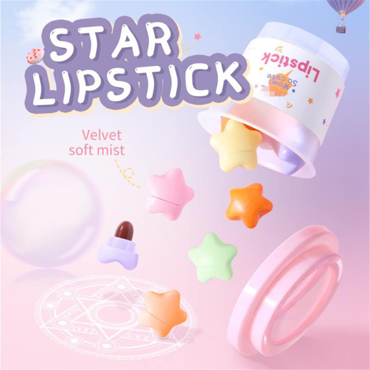 Mini lindo juego de lápices labiales, 16 lápices labiales mate, 16 colores, terciopelo, impermeable, de larga duración, lápiz labial mate, juego de
