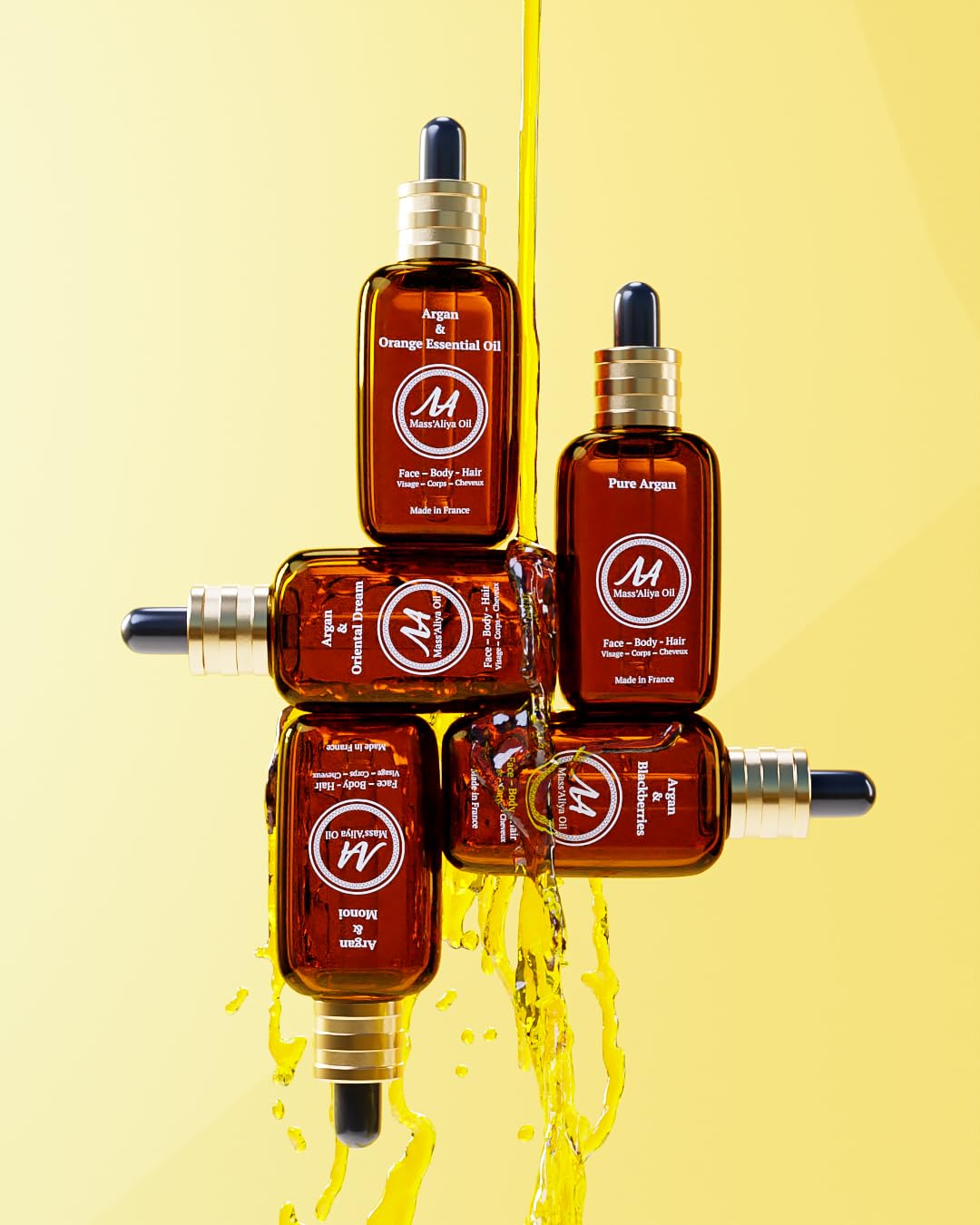 -Aceite de argán cosmético puro con fragancia natural o aceite esencial. Oro líquido de Marruecos, cuidado de la piel y cuidado del cabello,