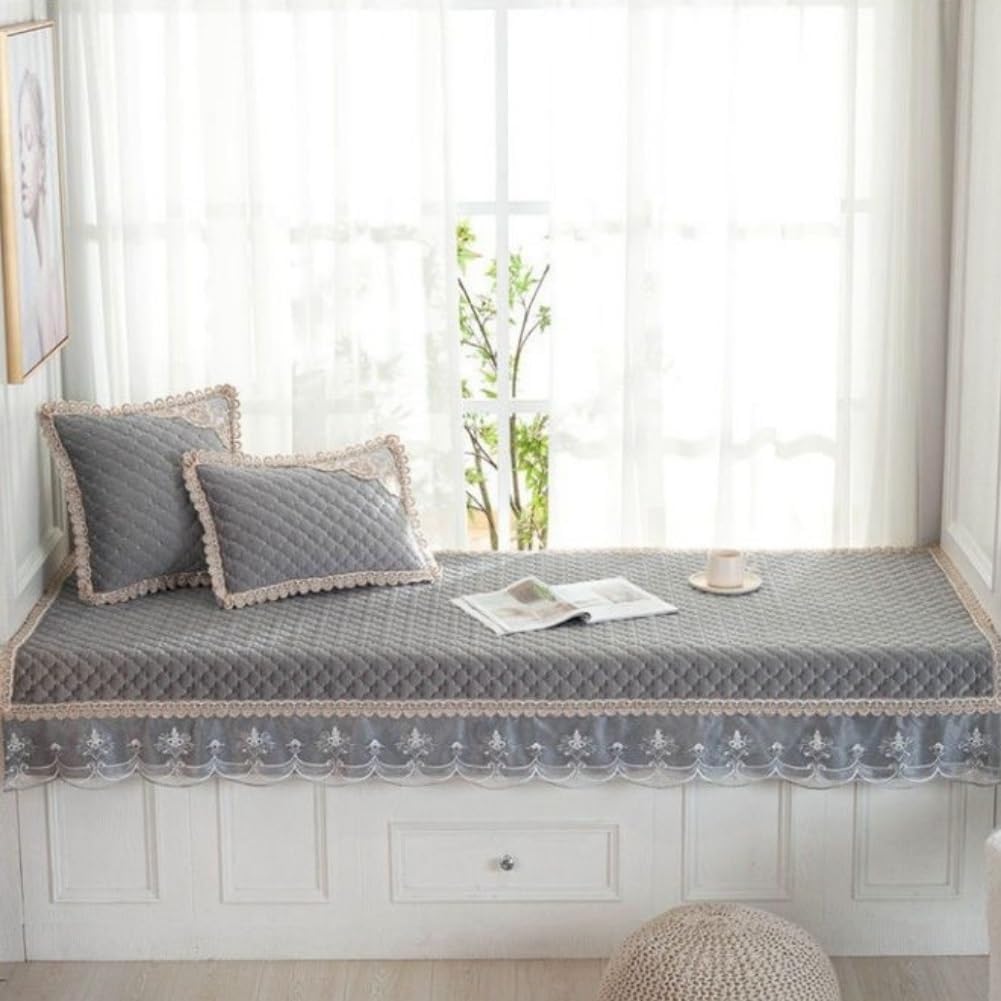 Tapete moderno para ventana panorámica, antideslizante, para ventana panorámica, tamaño personalizado, para banco de ventana, cojín de tatami con