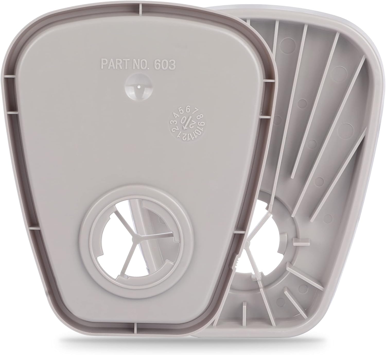 para respiradores 6000, 7000 Series y FF400, adaptador de filtro 603 para filtro de partículas 5N11 y 5P7107194 (2 piezas)
