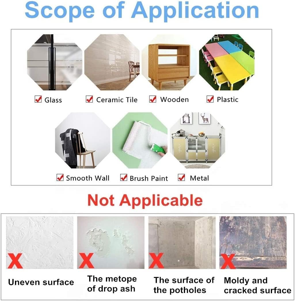 LAAYO – Papel de pared autoadhesivo para pared, impermeable, a prueba de arañazos y aceite, para sala de estar y dormitorio, adhesivo de pared para