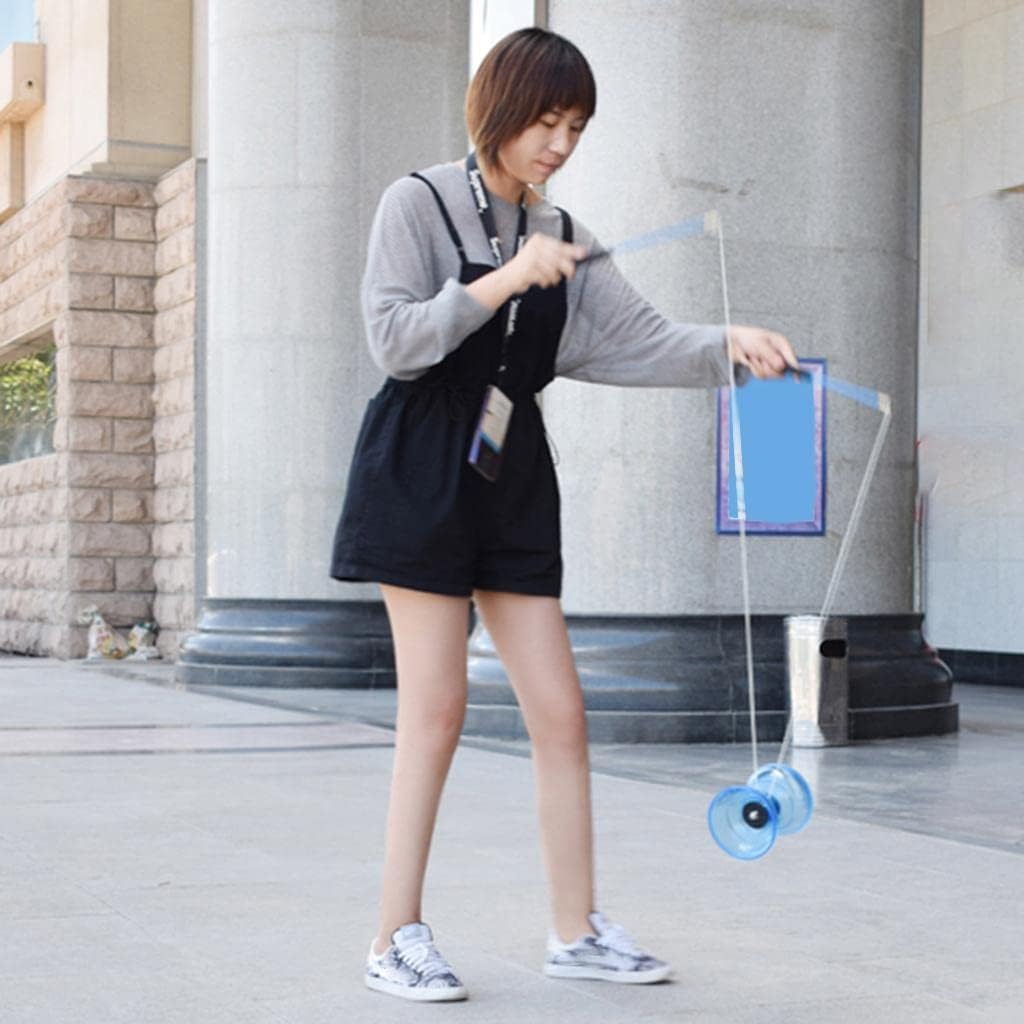 Newmind Diabolo WSticks Juego De Circo Tradicional Chino Yo Yo Malabarismo Juguete 4.7 in – Azul