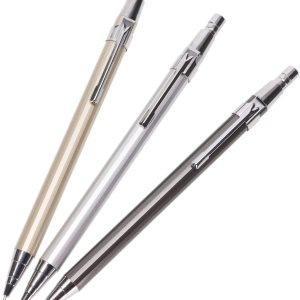 3 lápices mecánicos automáticos de metal para dibujo, bocetos, toma de notas, gráficos, redacción, escritura, proyectos de instrumentos para 3 lápices mecánicos automáticos de metal para dibujo, bocetos, toma de notas, gráficos, redacción, escritura, proyectos de instrumentos para