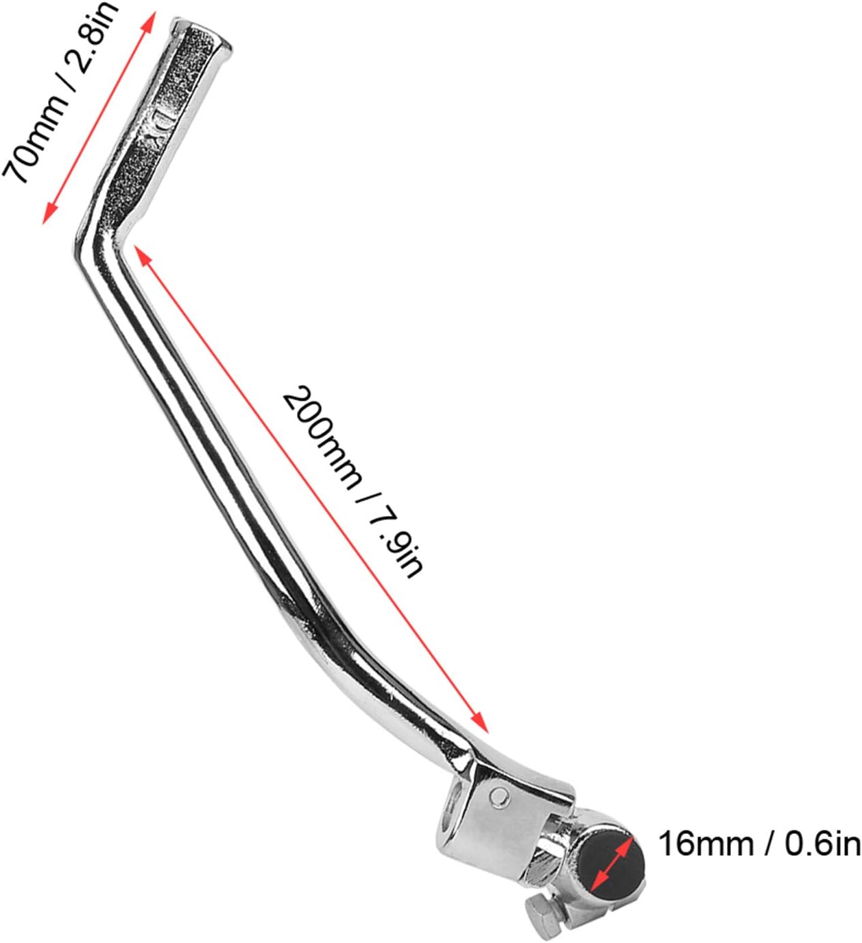 Acouto Kick Start – Palanca de arranque de 0.6 pulgadas, repuesto para Kawasaki KE125 KE175 KLX250 200 250cc Pit Bike Dirt Bike