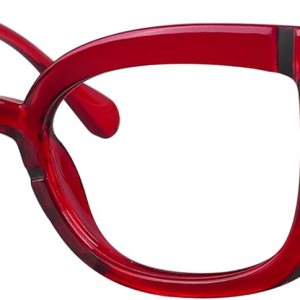 Eyekepper Ojo de gato gafas de lectura para las mujeres lectores lindos – rojo +1.50 Eyekepper Ojo de gato gafas de lectura para las mujeres lectores lindos – rojo +1.50