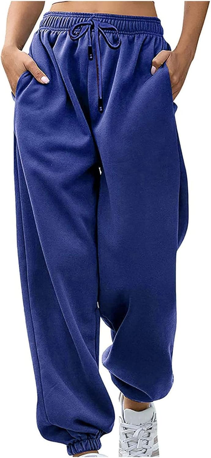 Pantalones cargo para mujer, pantalones casuales de entrenamiento, pantalones deportivos de cintura alta, pantalones holgados Y2K modernos para