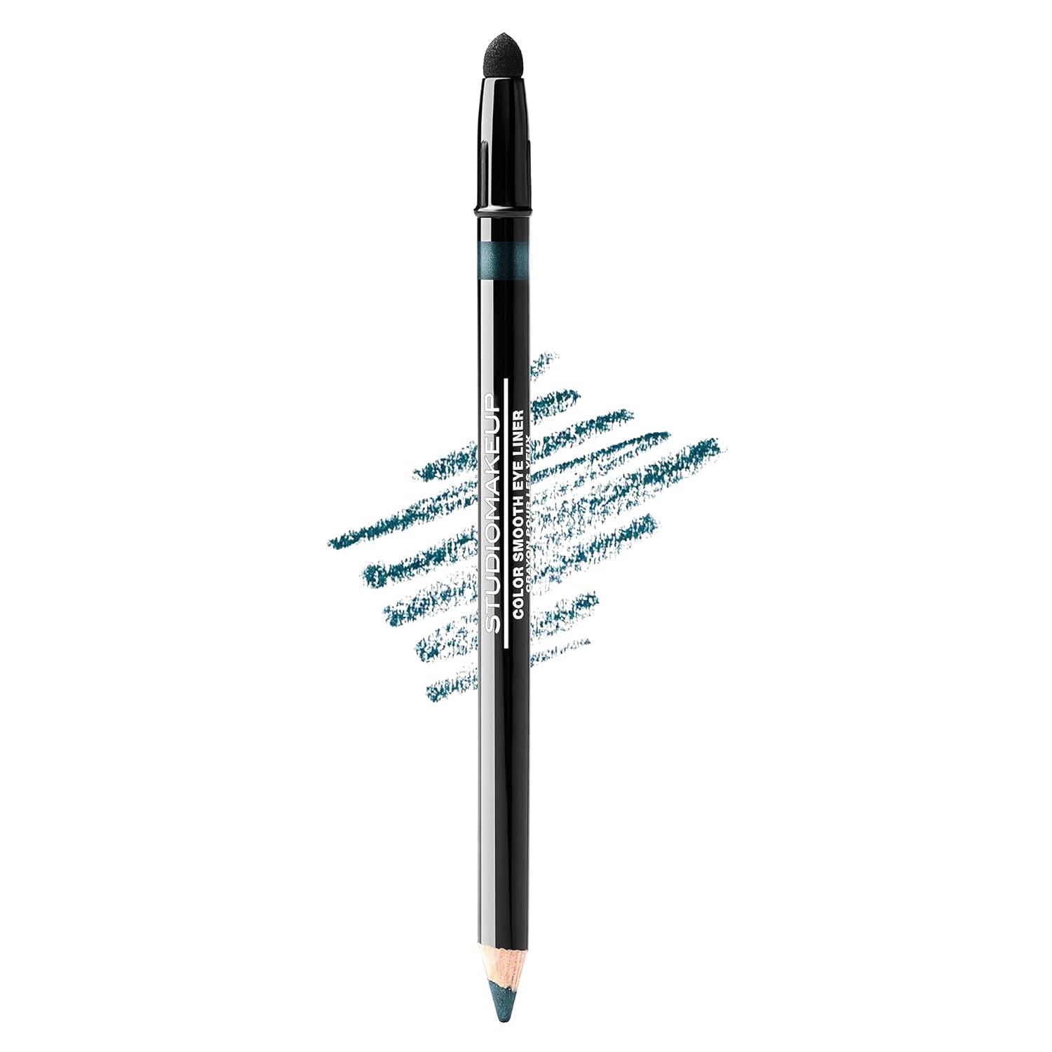 Studiomakeup Lápiz delineador de ojos suave de color, maquillaje de ojos suave al tacto, delineador de ojos de textura suave, delineador de ojos