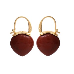 Gempires Mother’s Day Gift Red Jasper Hoop Earrings, Dangle Drop, Trendy, Handmade 15mm Pear shape Crystal, Dainty Statement Earring, 14k Gold Gempires Mother’s Day Gift Red Jasper Hoop Earrings, Dangle Drop, Trendy, Handmade 15mm Pear shape Crystal, Dainty Statement Earring, 14k Gold