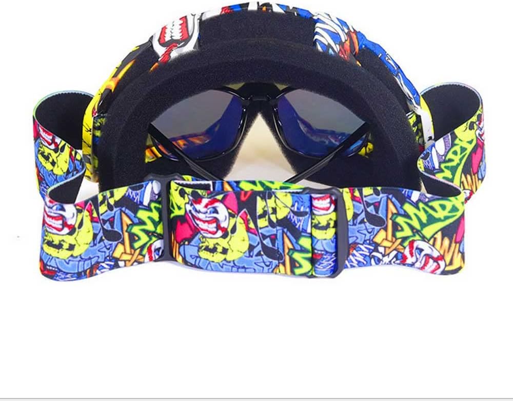 First Choose Gafas de motocross para motocicleta, todoterreno, antiarañazos, a prueba de polvo, flexibles, UV400