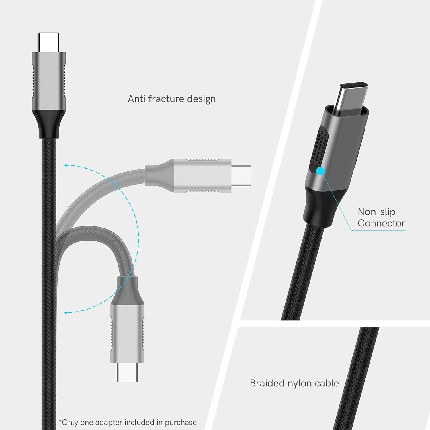 Tek Styz USB-C USB 3.0 adaptador funciona para Samsung Galaxy S8 OTG Tipo-CPD macho USB 3.0 convertidor hembra. (5 Gbps)