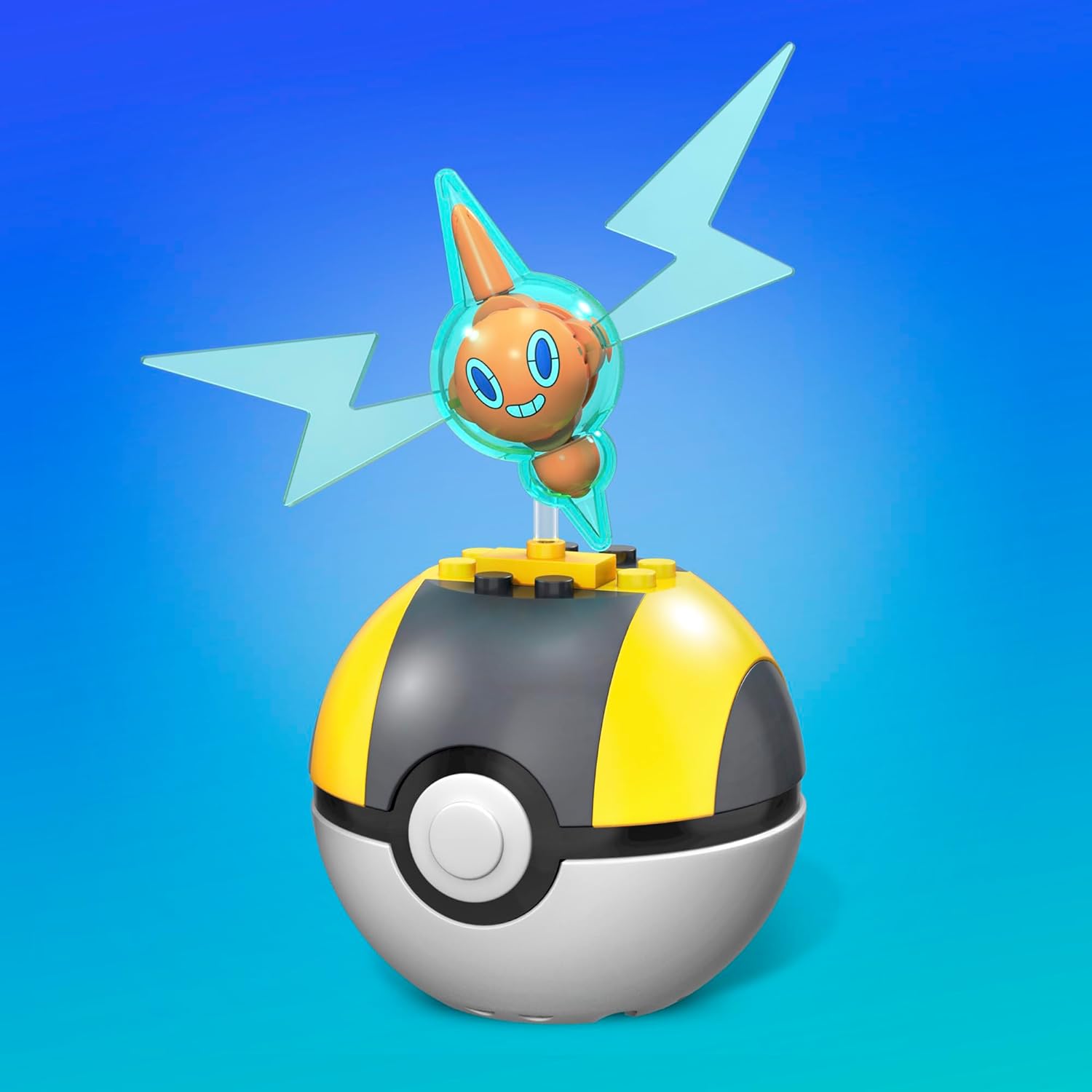 MEGA Pokemon Rotom – Juego de construcción con 17 ladrillos y piezas especiales, juego de regalo de juguete para edades de 6 años en adelante