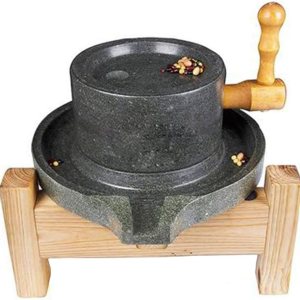 Molinillo de grano Molino de mano de grano hecho a mano, molinillo de piedra de granito natural, molinillo de piedra de mano, molino de pasta de Molinillo de grano Molino de mano de grano hecho a mano, molinillo de piedra de granito natural, molinillo de piedra de mano, molino de pasta de