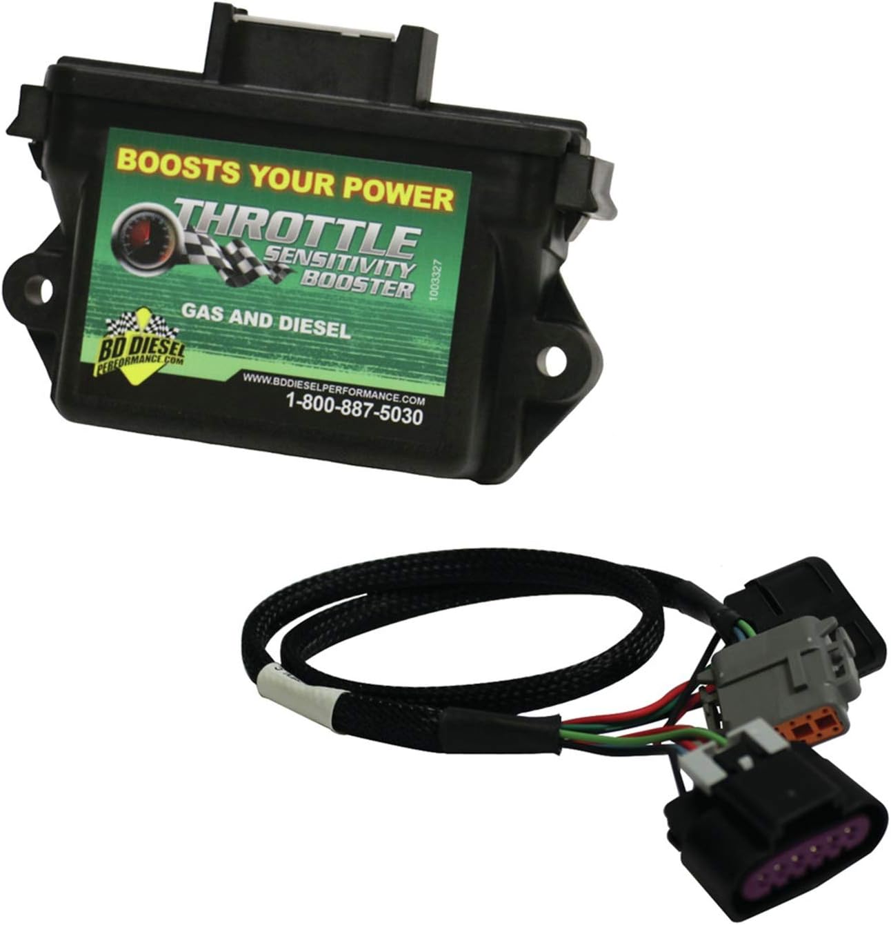 BD Diesel Performance BD Diesel 1057737 – Elevador de sensibilidad del acelerador