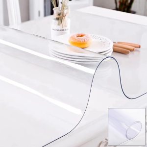 BHODA Rollo de plástico para mesa de 41.34 x 68.9 pulgadas, PVC lavable, impermeable, protector de escritorio, tamaño personalizado, compañero de BHODA Rollo de plástico para mesa de 41.34 x 68.9 pulgadas, PVC lavable, impermeable, protector de escritorio, tamaño personalizado, compañero de