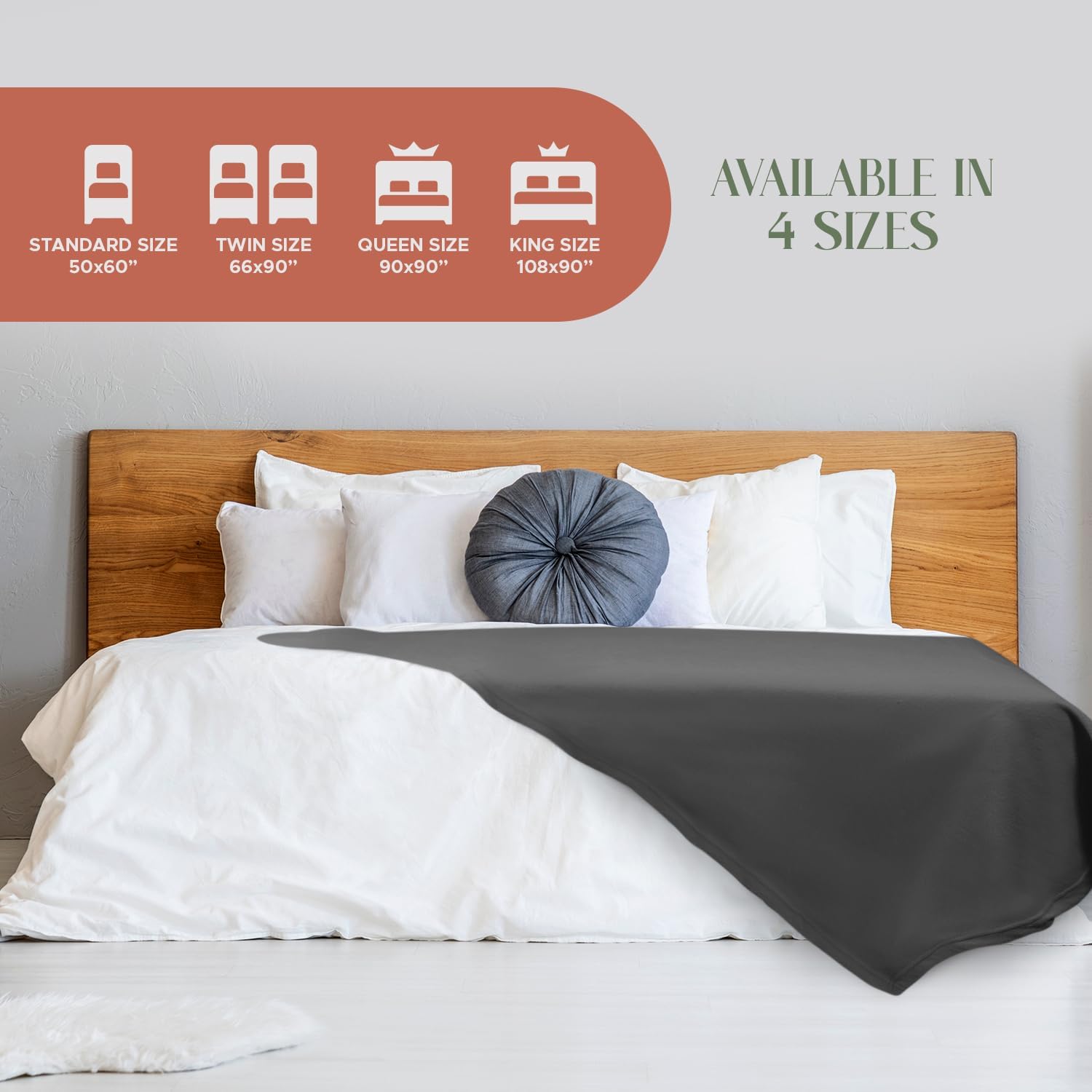 Manta de forro polar para cama, sofá, 66 x 90 pulgadas, individual. Manta de microfibra ultrasuave y cálida para uso doméstico y al aire libre.
