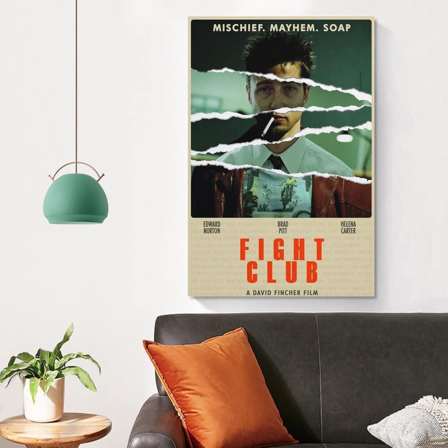 Póster de película vintage de los años 90, póster de boxeo y gimnasio, póster motivacional, pinturas artísticas en lienzo, decoración de pared,