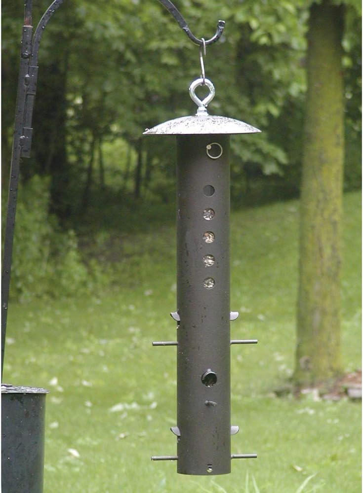 Birds Choice BCBPF – Comedero a prueba de osos, comederos colgantes, 3.5 cuartos de galón, color marrón