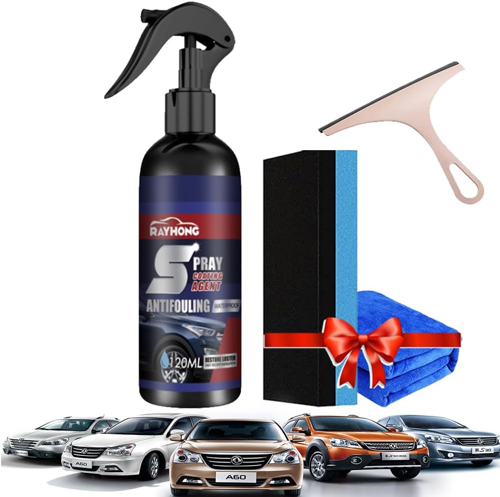 Rayhong – Agente de recubrimiento en aerosol, agente renovador de revestimiento multifuncional, aerosol de revestimiento de cerámica 3 en 1, aerosol