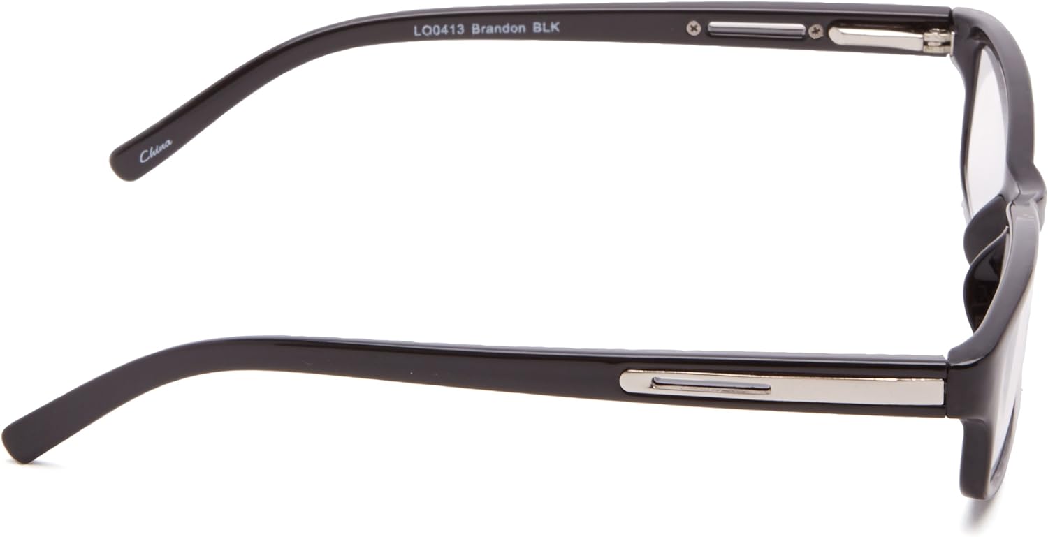 Foster Grant Gafas de lectura rectangulares Brandon para hombre