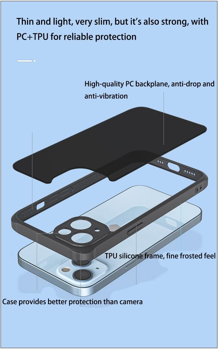 IMDL-SSS – Funda compatible con Samsung Galaxy A13 5G (policarbonato duro + silicona suave), soporte de anillo transparente, luz reflectante