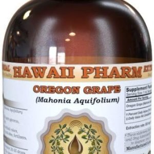 Oregon (Mahonia aquifolium) Extracto líquido, tintura, suplemento de hierbas, Hawaii Pharm, fabricado en EE. UU., 2 onzas líquidas Oregon (Mahonia aquifolium) Extracto líquido, tintura, suplemento de hierbas, Hawaii Pharm, fabricado en EE. UU., 2 onzas líquidas