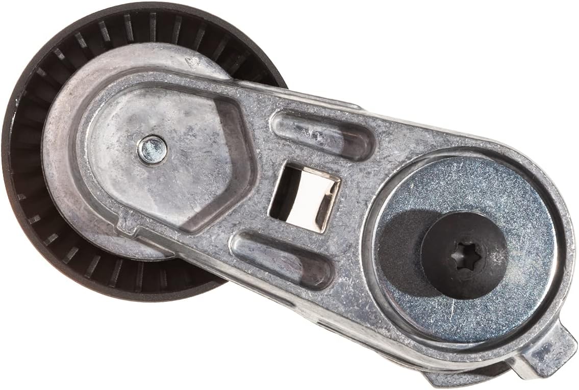 AUQDD 38163 Tensor automático de correa y conjunto de polea (para 4.0L L6) apto para Jeep Grand Cherokee 1999 00 01 02 03 2004 2000-2006 Wrangler TJ