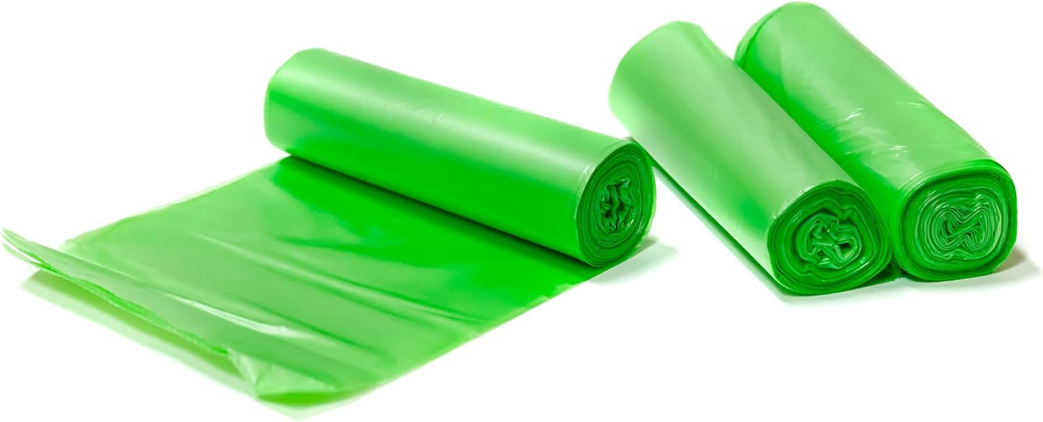 Pet Fit For Life Bolsas de basura grandes, 3 rollos de plástico para cestas de basura para perros con 10 bolsas de basura pequeñas en cada rollo, 30