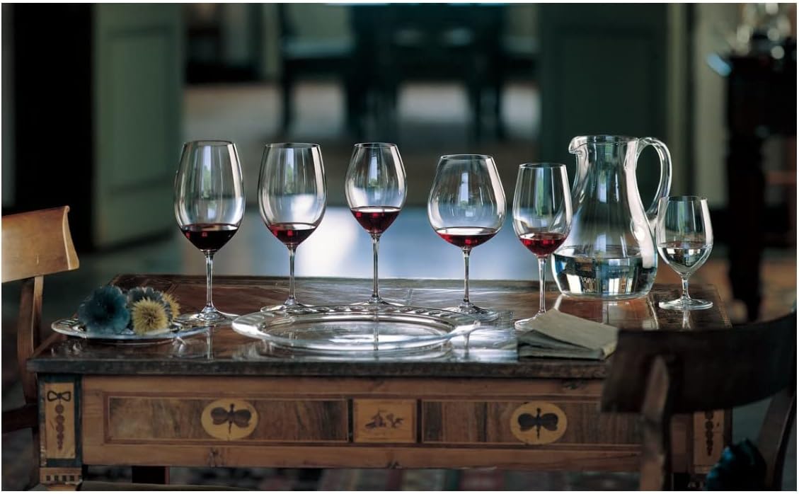 Riedel Vinum Bordeaux Grand Cru – Vasos (4 unidades) con paño de pulido (3 artículos)
