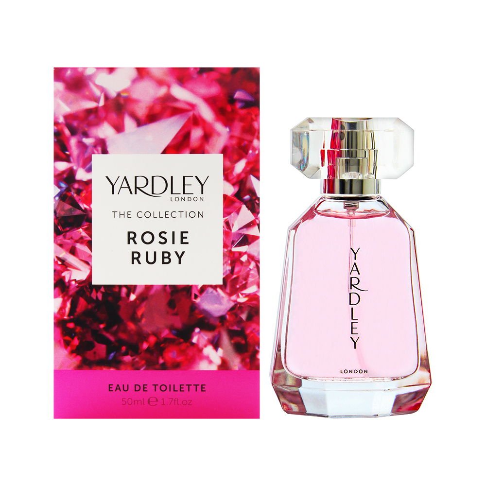 Rosie Ruby by Yardley of London – Eau de Toilette en espray para mujer, 1.7 onzas