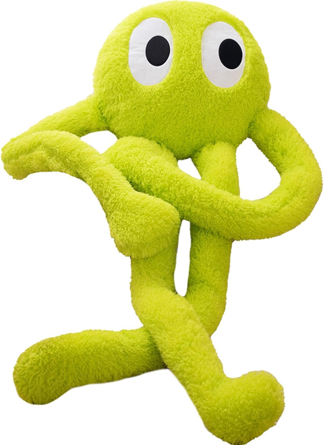 Animales de peluche de pulpo, juguete gigante de pulpo de patas largas, 78.7 pulgadas, suave pulpo de peluche, almohada de peluche de animales del