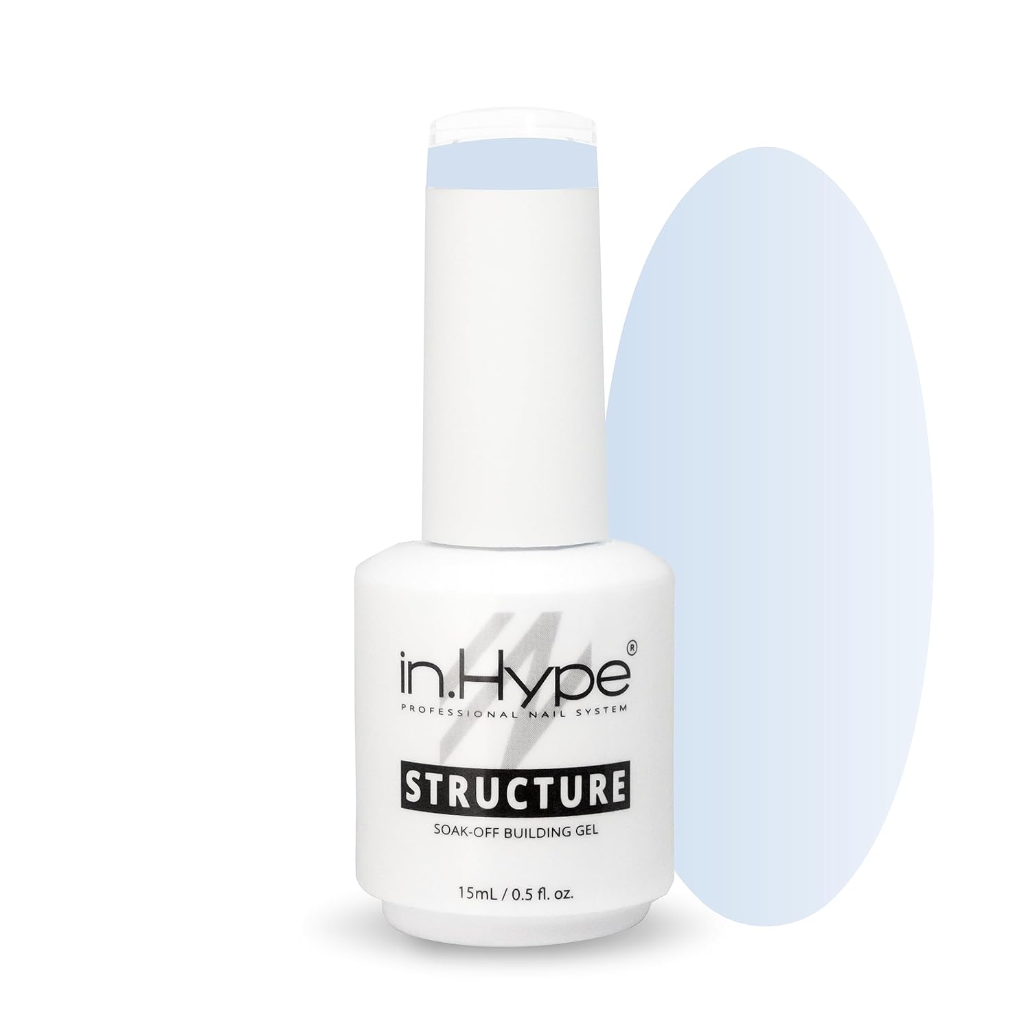 IN.HYPE EstructuraGel Constructor LíquidoGel Duro en una Botella (BIAB) para mejorar las uñas Blue Sky (cielo azul)