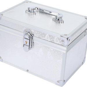 Tofficu Kit de pedicura Caja organizadora de maquillaje, organizador de maquillaje portátil, caja de herramientas de viaje, caja de cosméticos Tofficu Kit de pedicura Caja organizadora de maquillaje, organizador de maquillaje portátil, caja de herramientas de viaje, caja de cosméticos