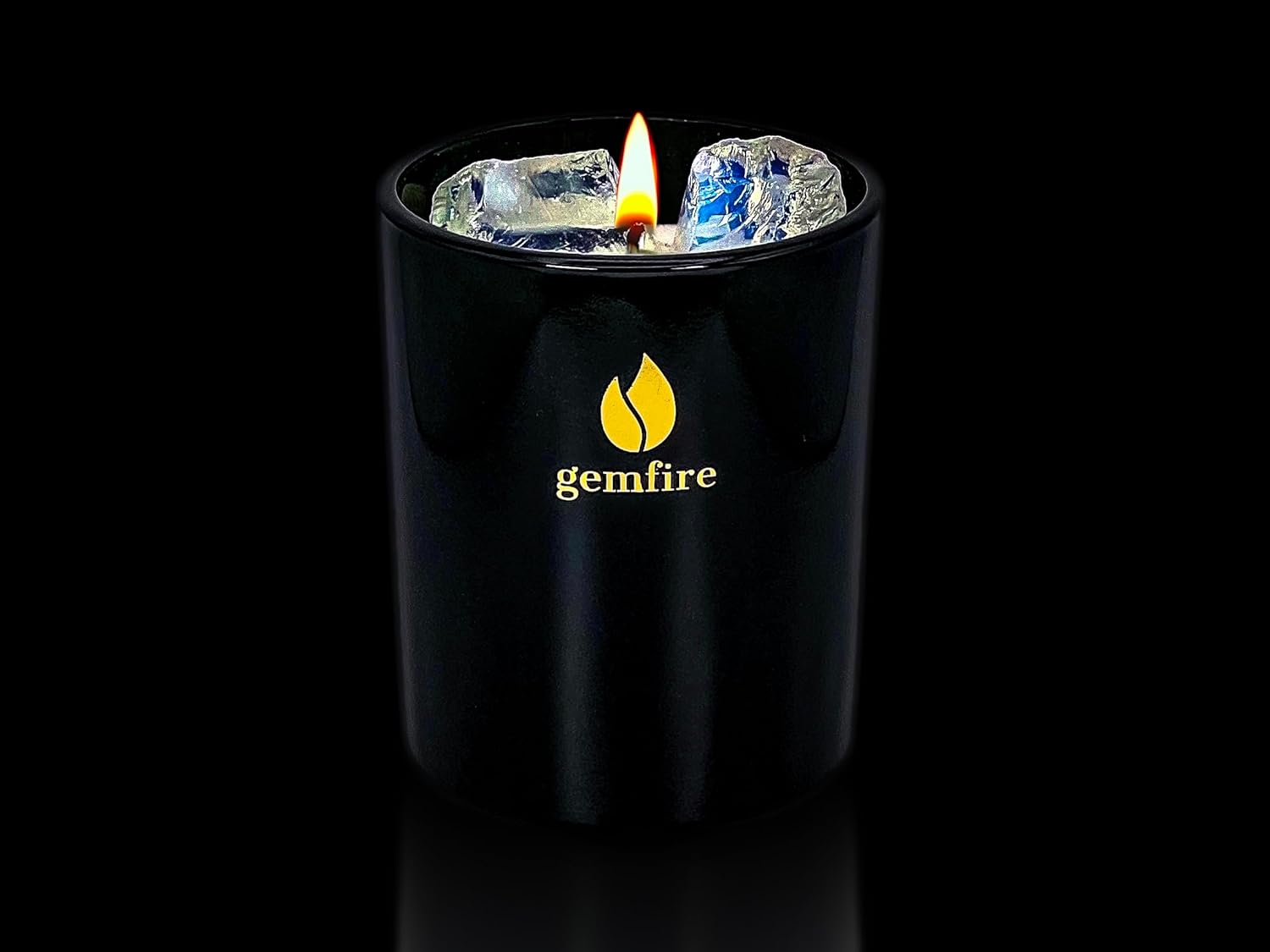 Vela de cristal perfumada orgánica, piedra preciosa de ópalo, regalo de piedra natal de octubre, signo del zodiaco Libra y Escorpio, cera de soja